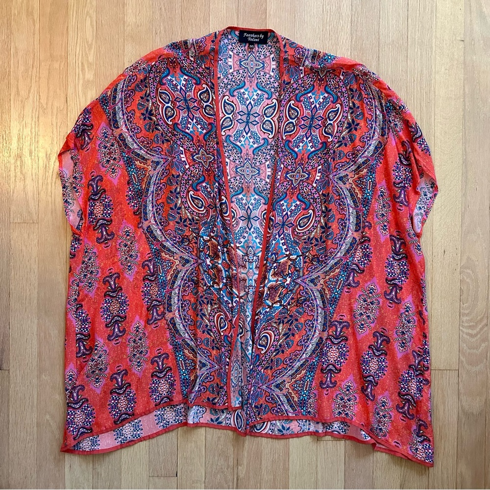 Feathers for Tolani, for Anthropologie - Patterned Kimono